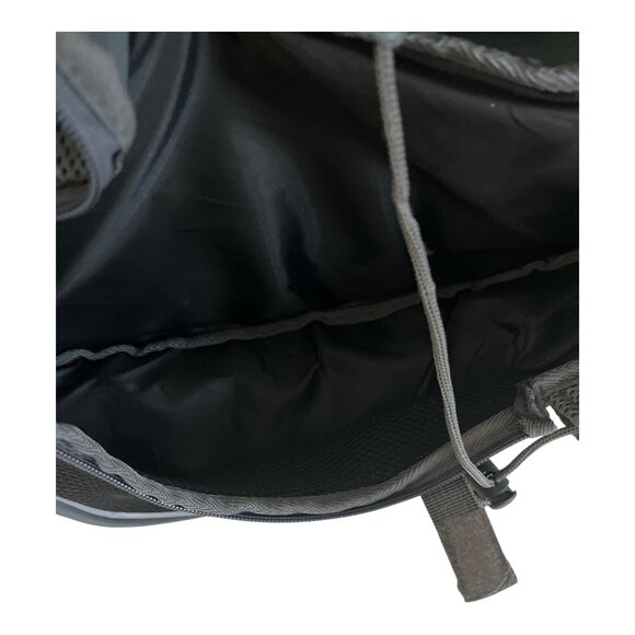 Gray Mesh Pet Sling Carrier Bag for Small Dogs or Cats – Hands-Free Crossbody De - Picture 5 of 8